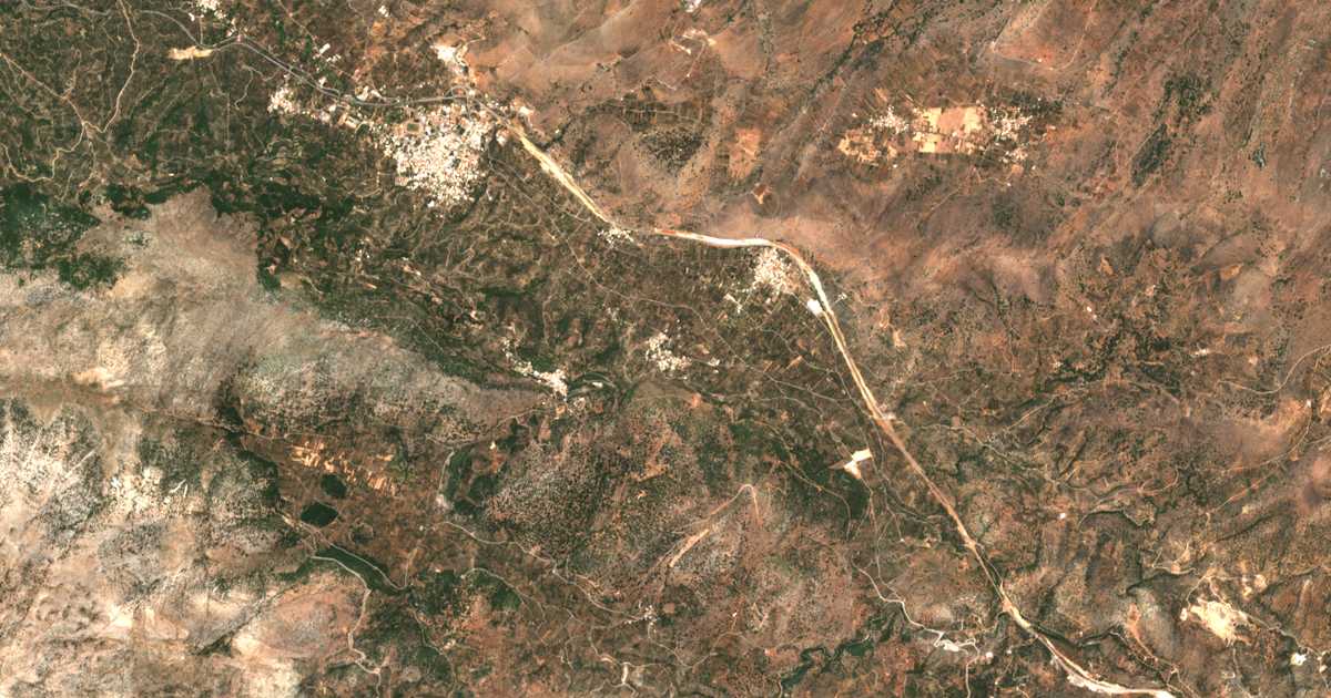Mapa por satélite de Choumeriákos
