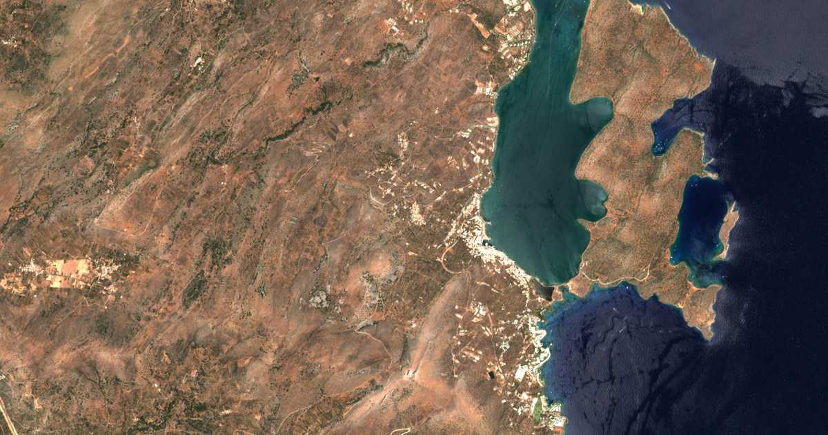 Mapa por satélite de Epáno Eloúnta