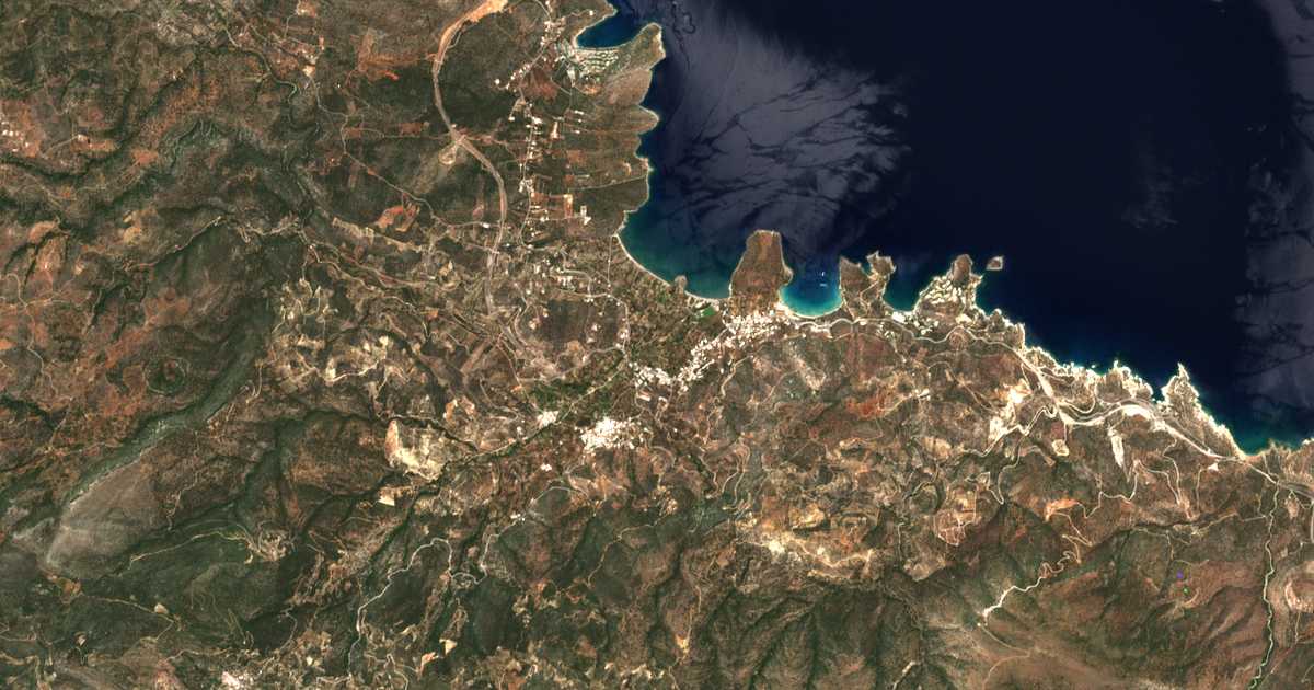 Mapa por satélite de Fortí