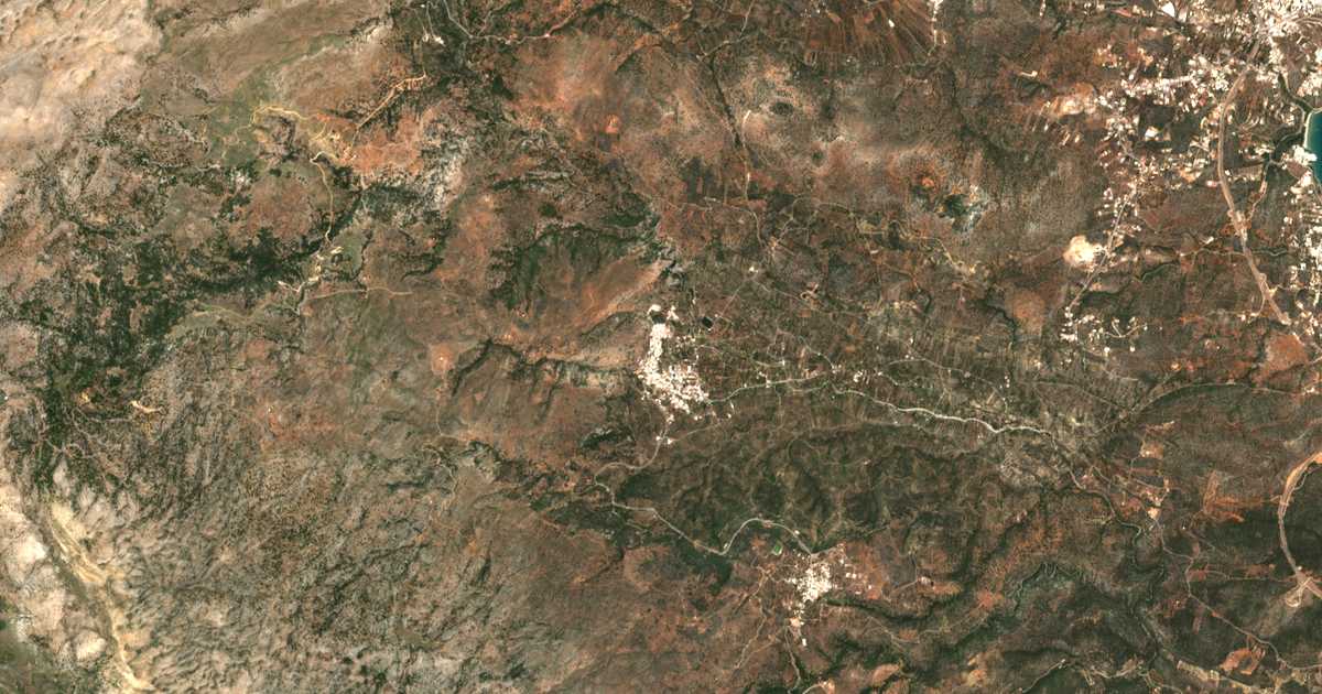 Mapa por satélite de Kritsá