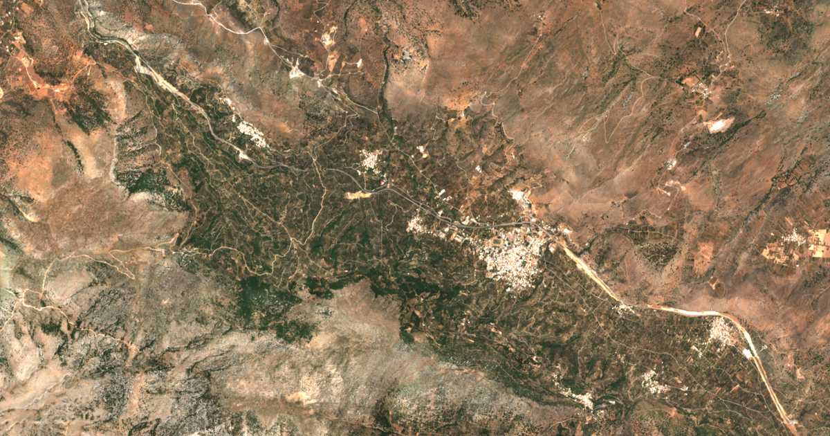 Mapa por satélite de Voulisméni
