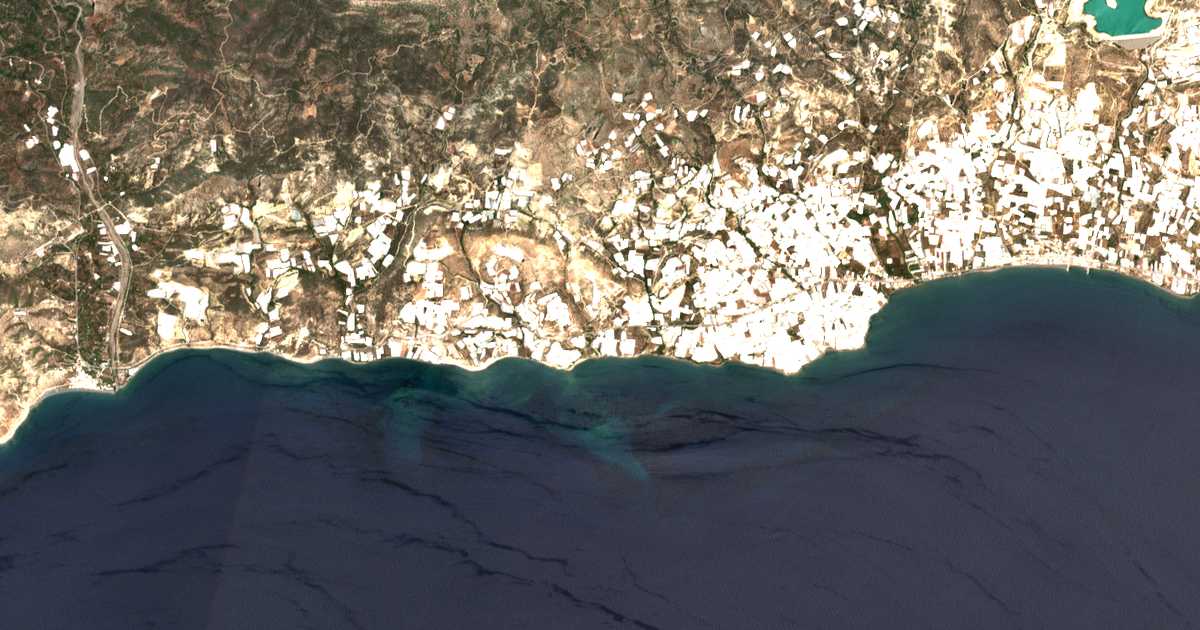 Mapa por satélite de Ammoudárai