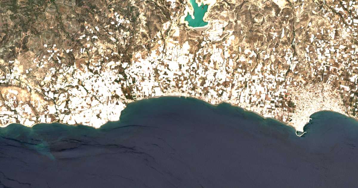 Mapa por satélite de Gra Lygiá
