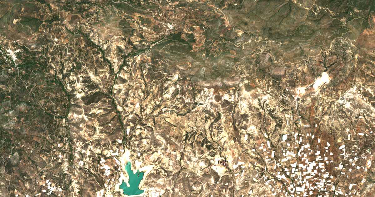 Mapa por satélite de Makryliá