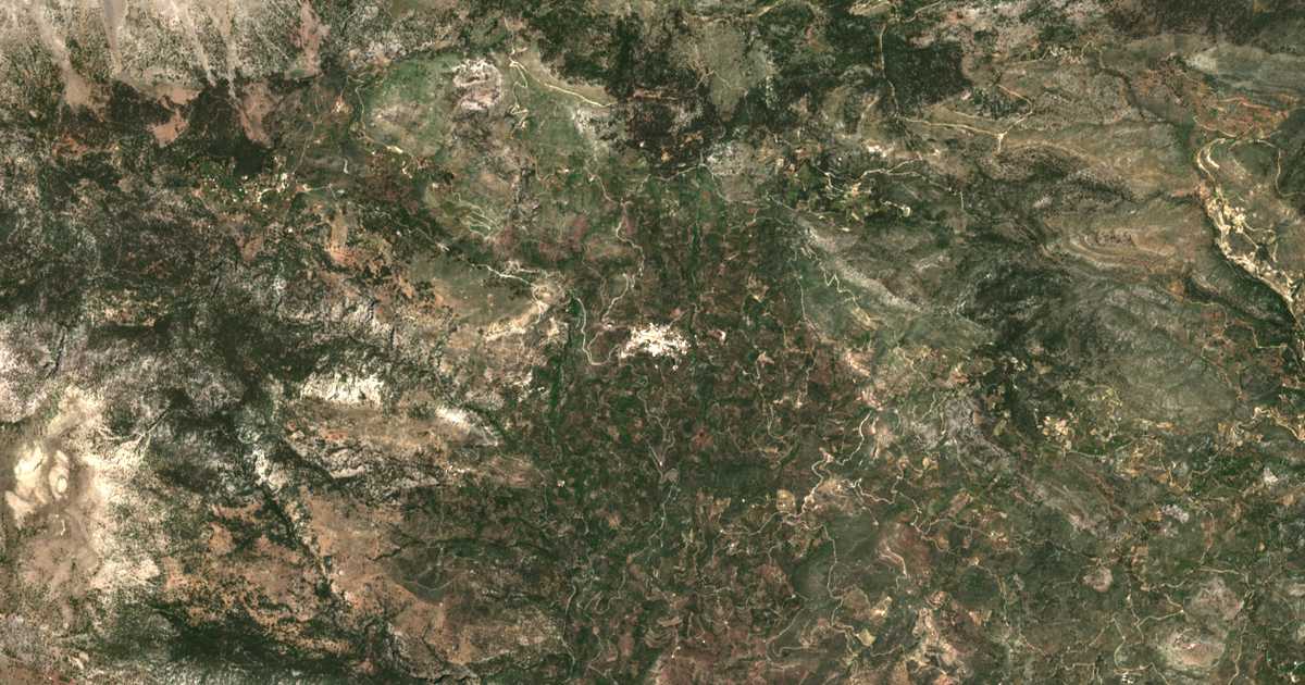 Mapa por satélite de Málai