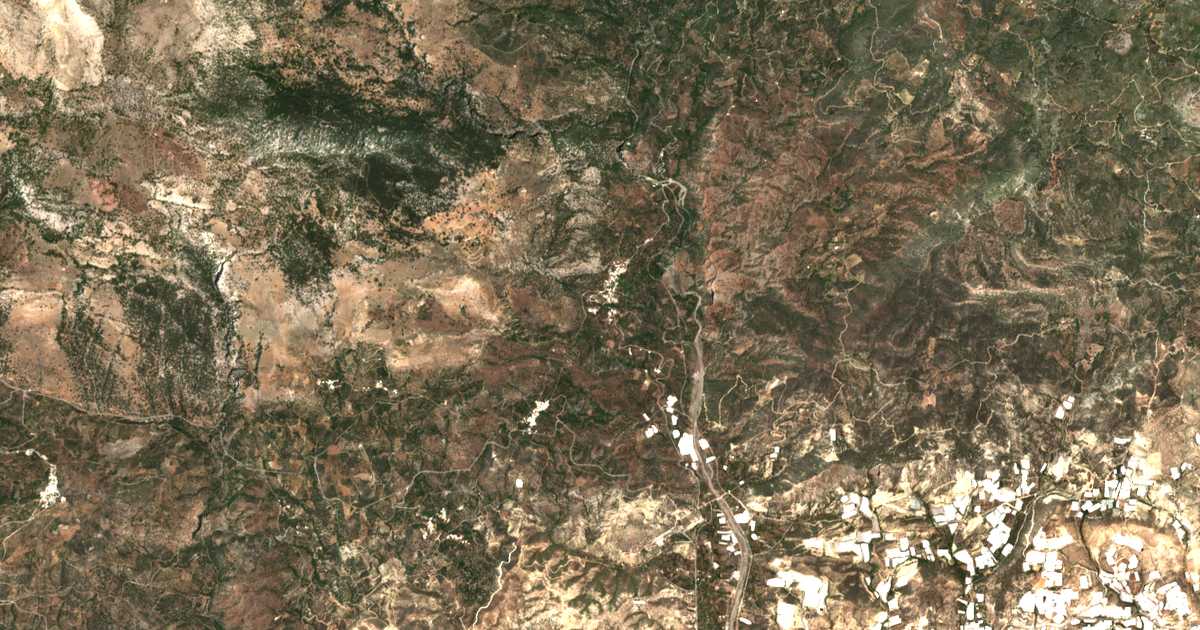 Mapa por satélite de Mýthoi