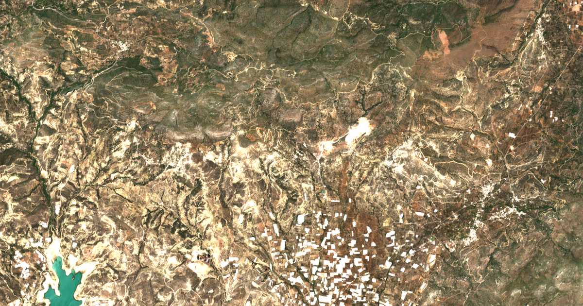 Mapa por satélite de Stavrós