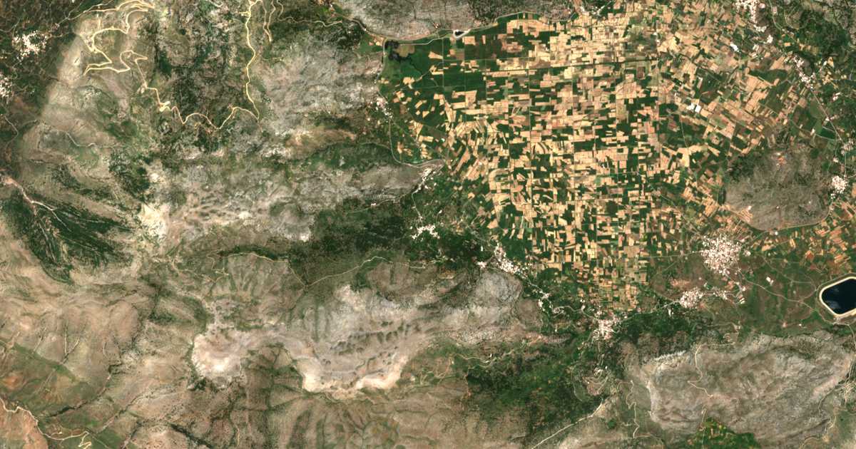 Mapa por satélite de Plati