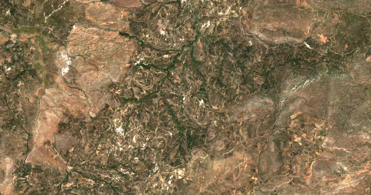 Mapa por satélite de Ágios Spyrídon