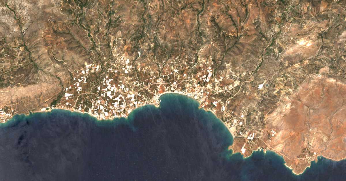 Mapa por satélite de Análipsis