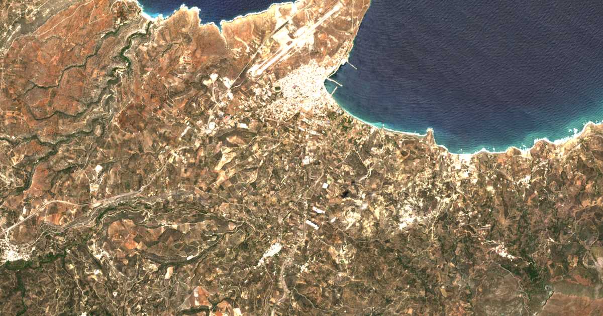 Mapa por satélite de Anemomýlia