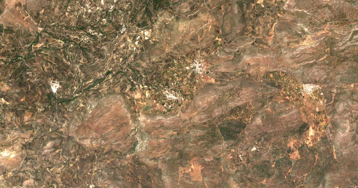 Mapa por satélite de Arménoi