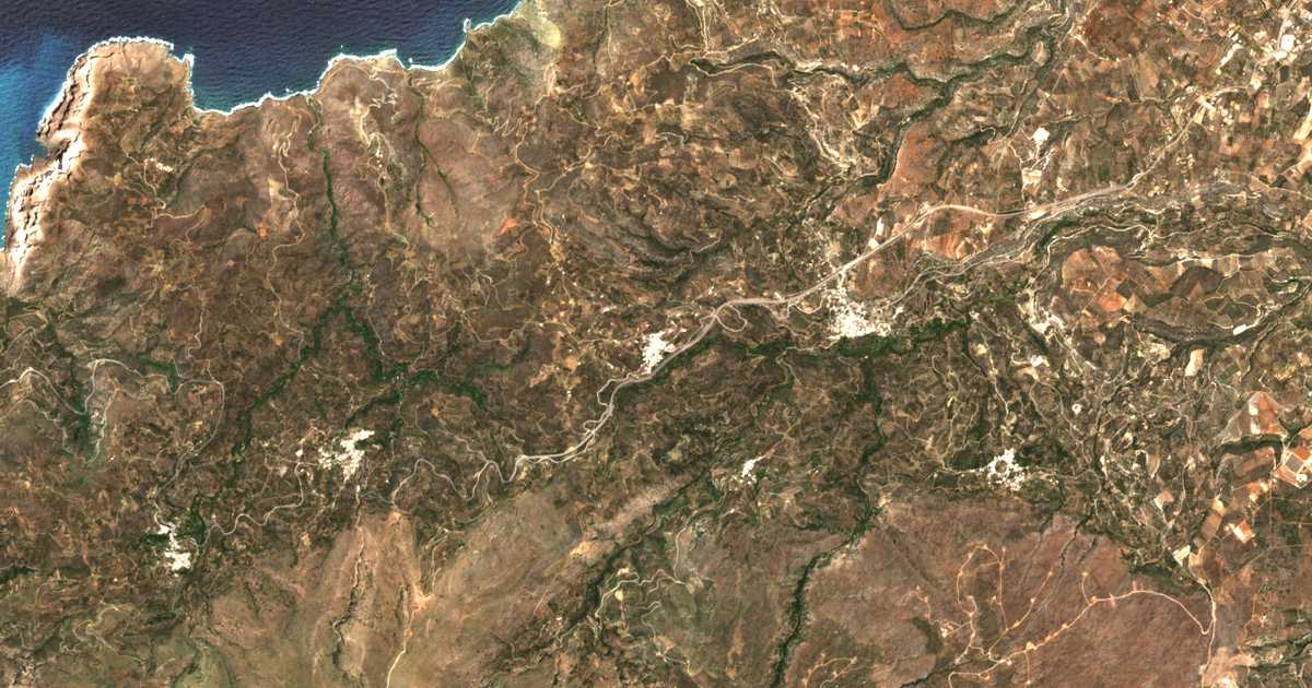 Mapa por satélite de Jamezi