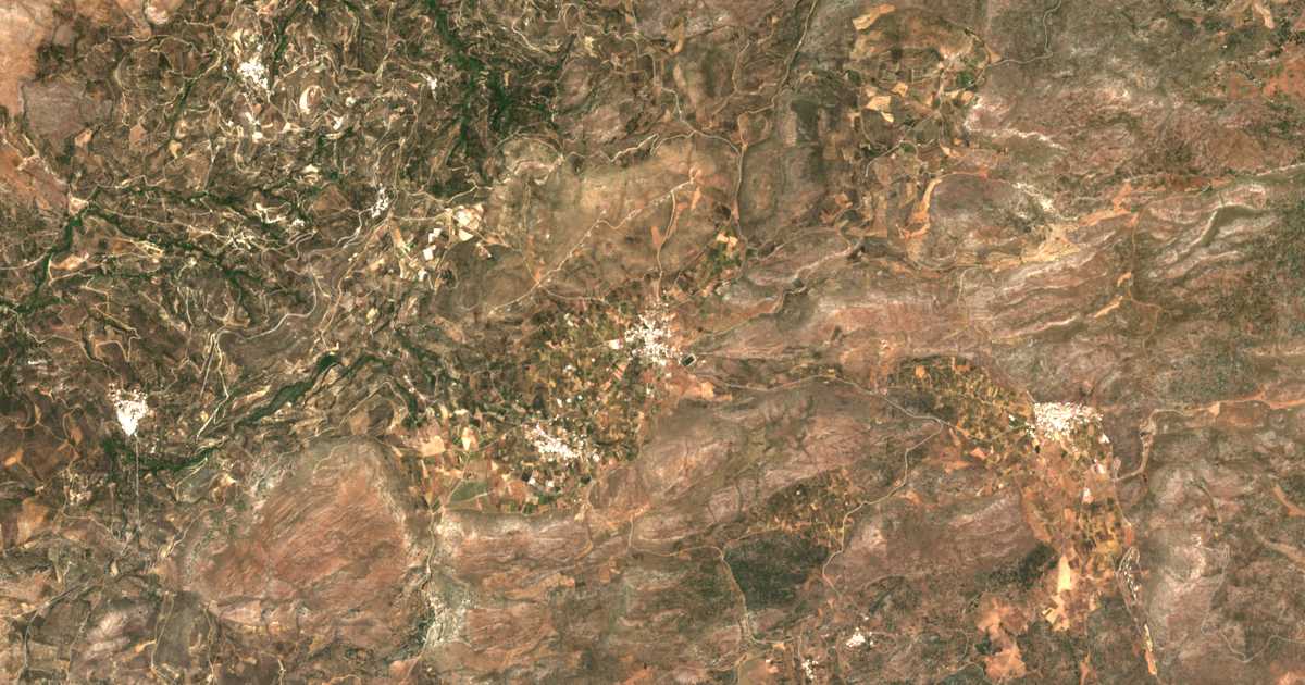 Mapa por satélite de Chandrás