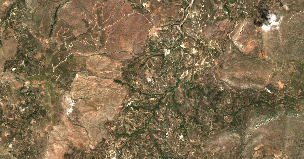 Mapa por satélite de Epáno Episkopí
