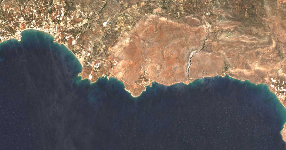 Mapa por satélite de Kalón Nerón