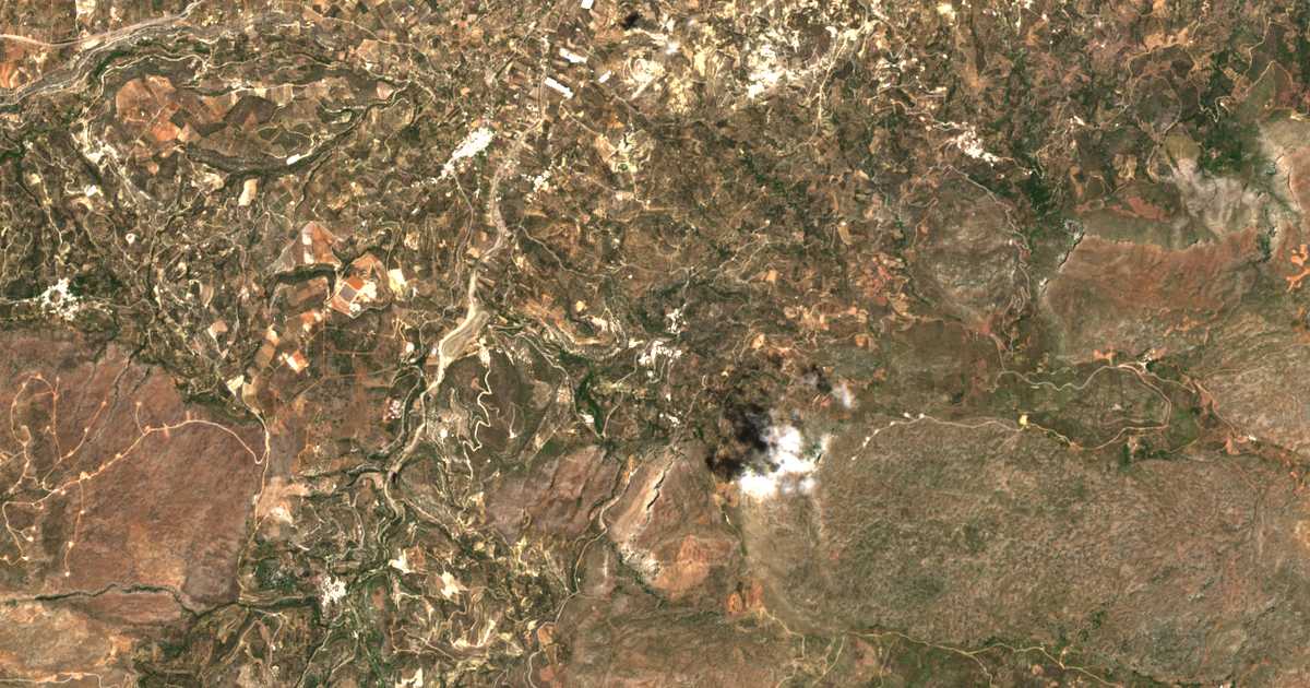Mapa por satélite de Stavroménos
