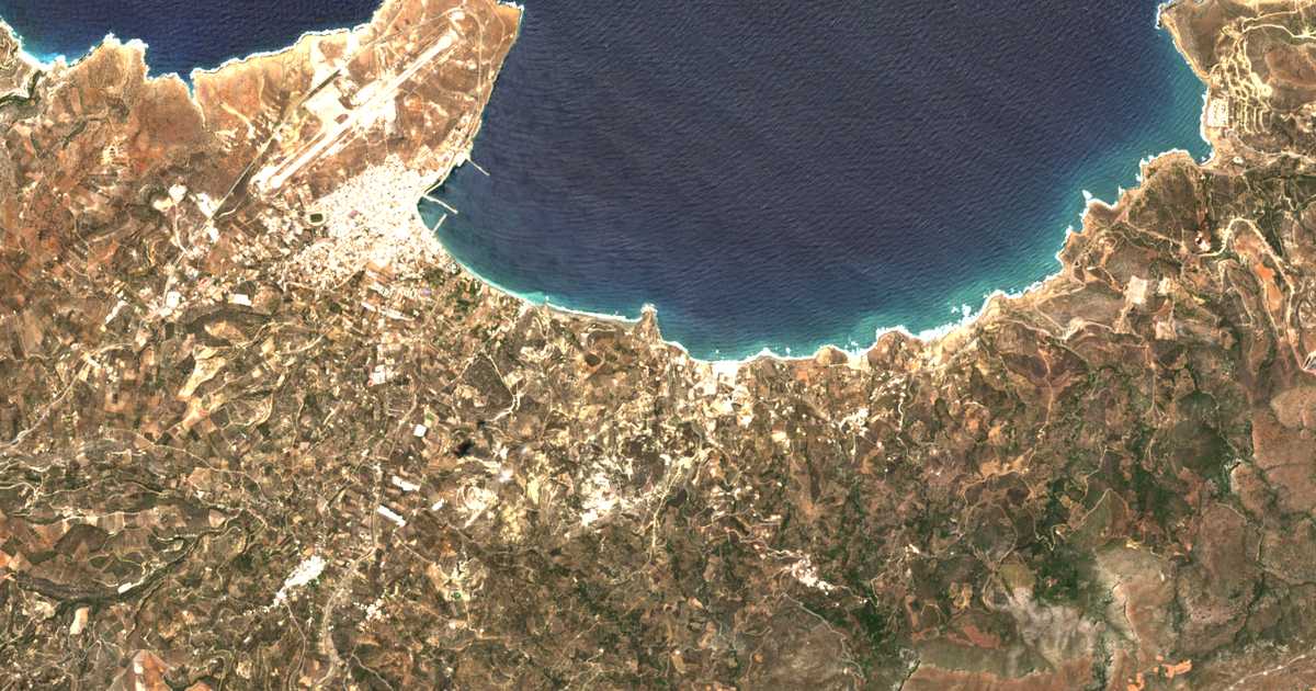 Mapa por satélite de Trypitós