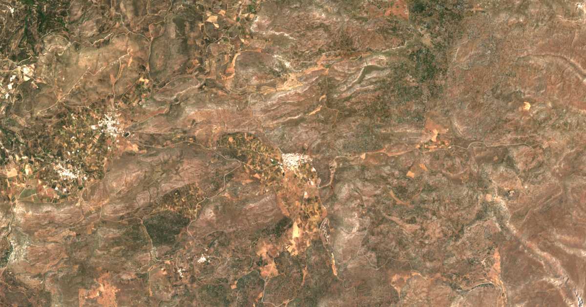 Mapa por satélite de Ziros