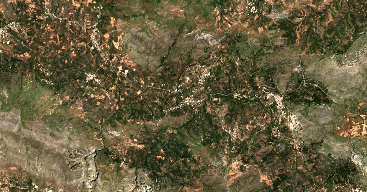 Mapa por satélite de Áno Myxórrouma