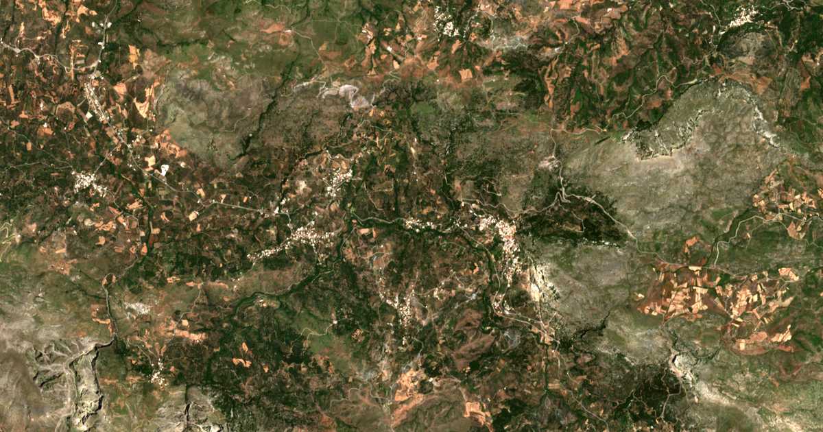 Mapa por satélite de Darivianá