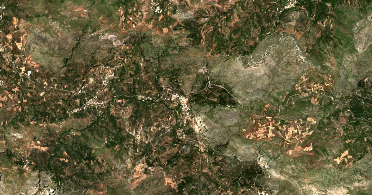 Mapa por satélite de Spílion