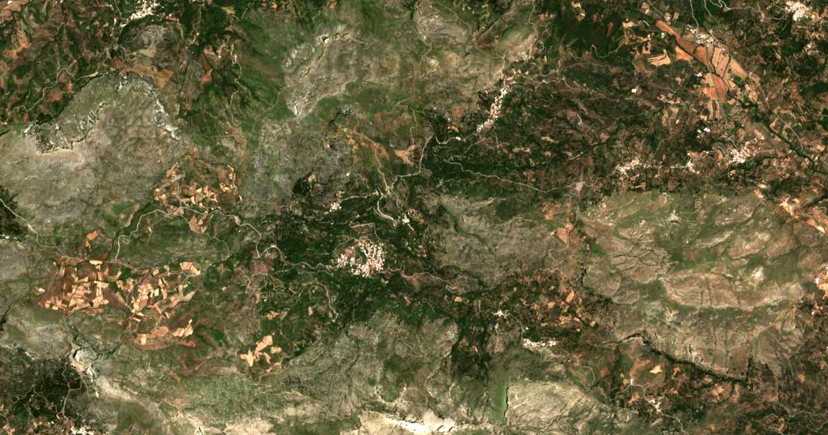 Mapa por satélite de Elénai