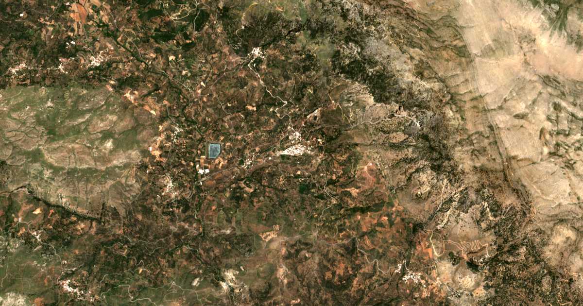 Mapa por satélite de Fourfourás