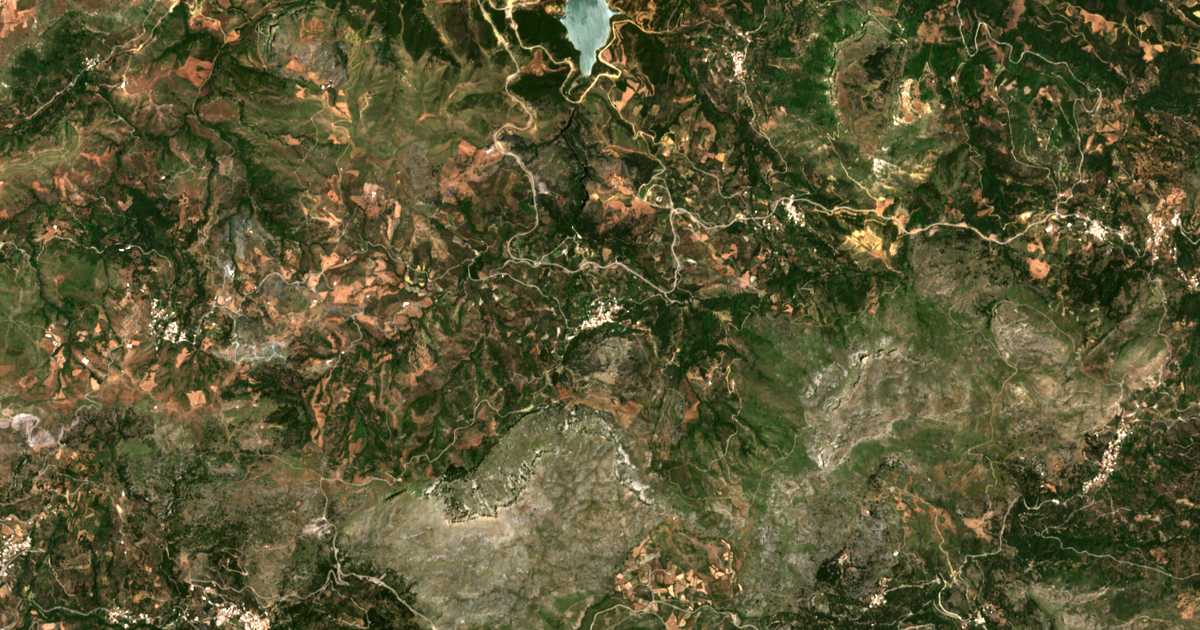 Mapa por satélite de Patsós