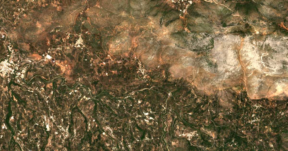 Mapa por satélite de Agiá