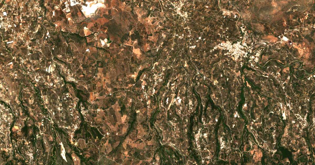 Mapa por satélite de Alfá