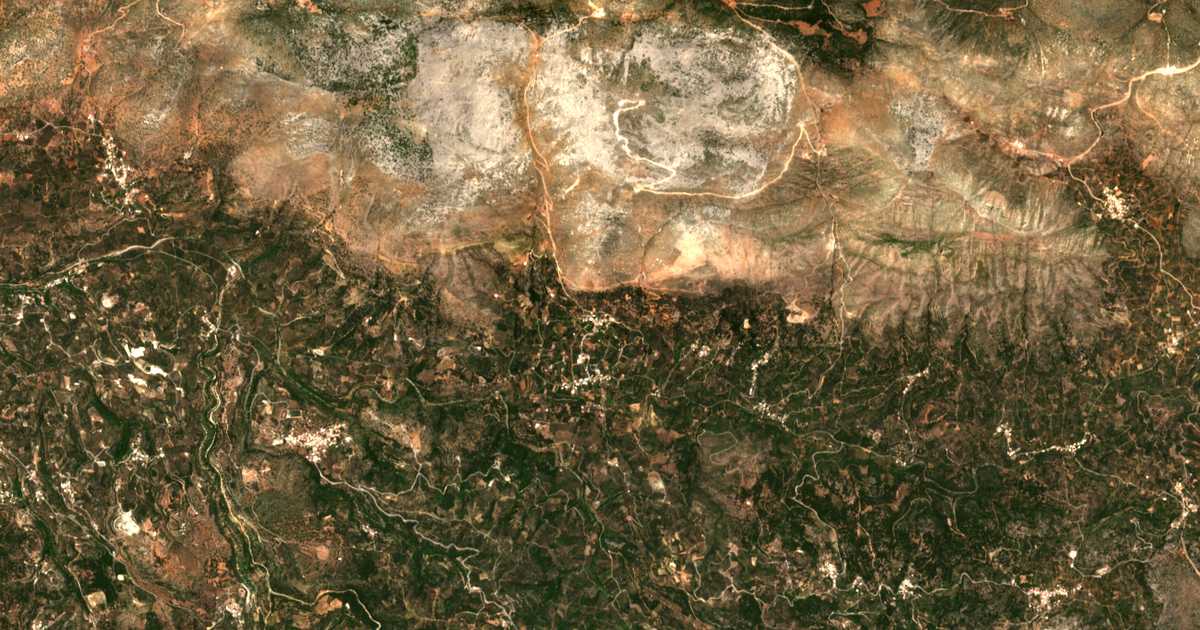 Mapa por satélite de Apladianá