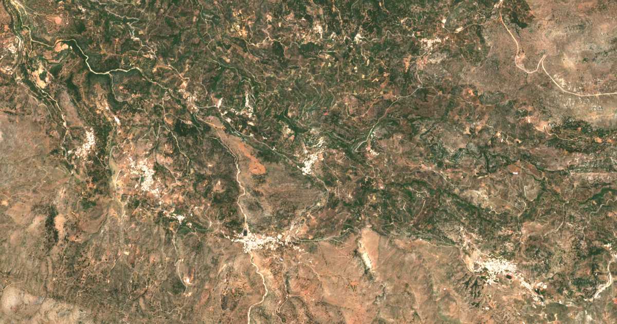 Mapa por satélite de Axos
