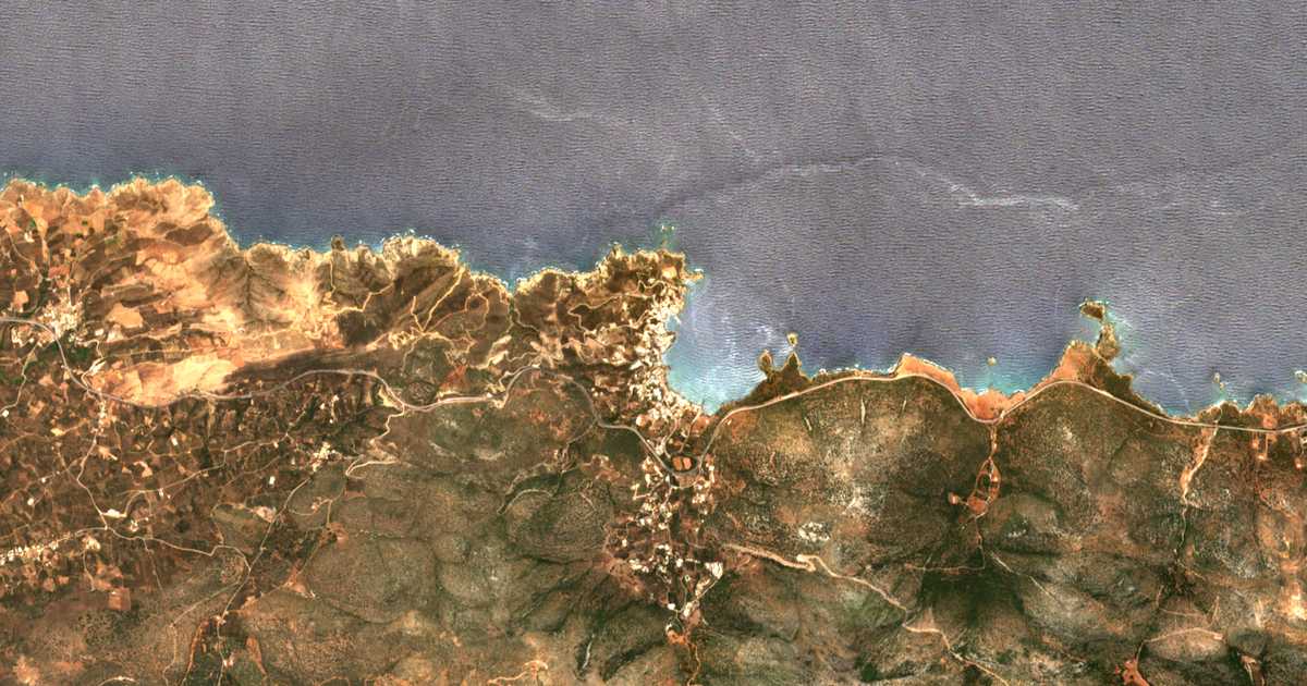 Mapa por satélite de Balíon