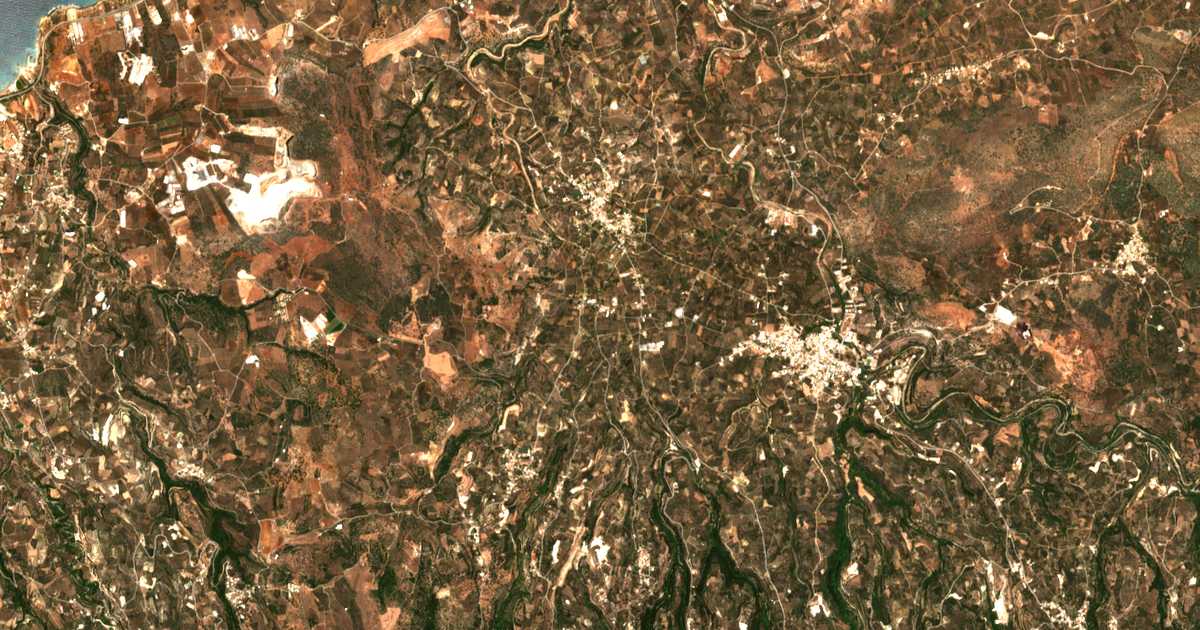 Mapa por satélite de Chánion Alexándrou
