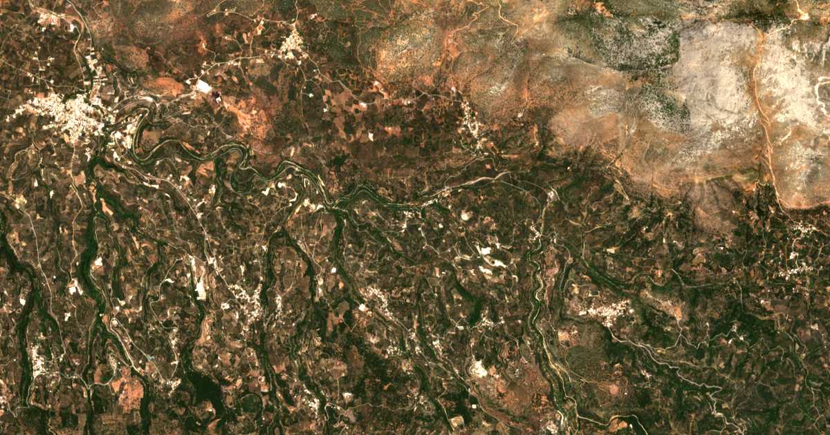 Mapa por satélite de Dafnédes