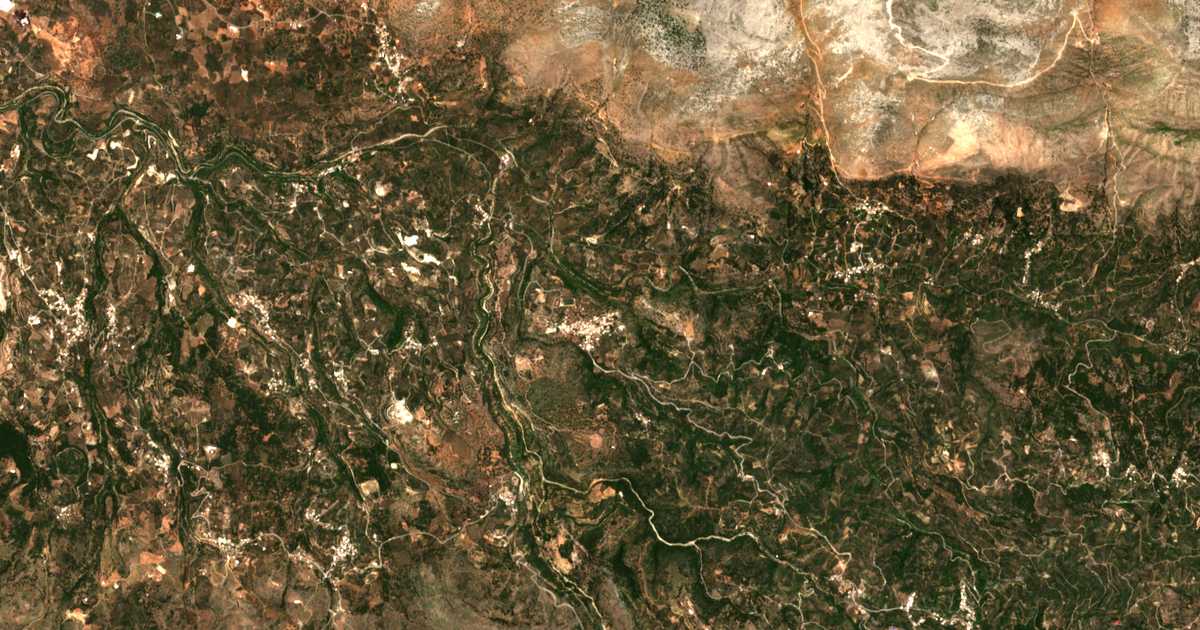 Mapa por satélite de Garázon