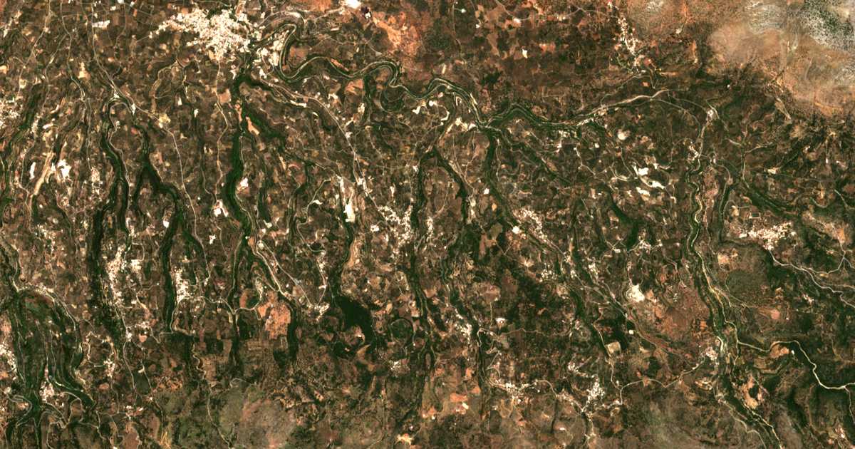 Mapa por satélite de Krasoúnas