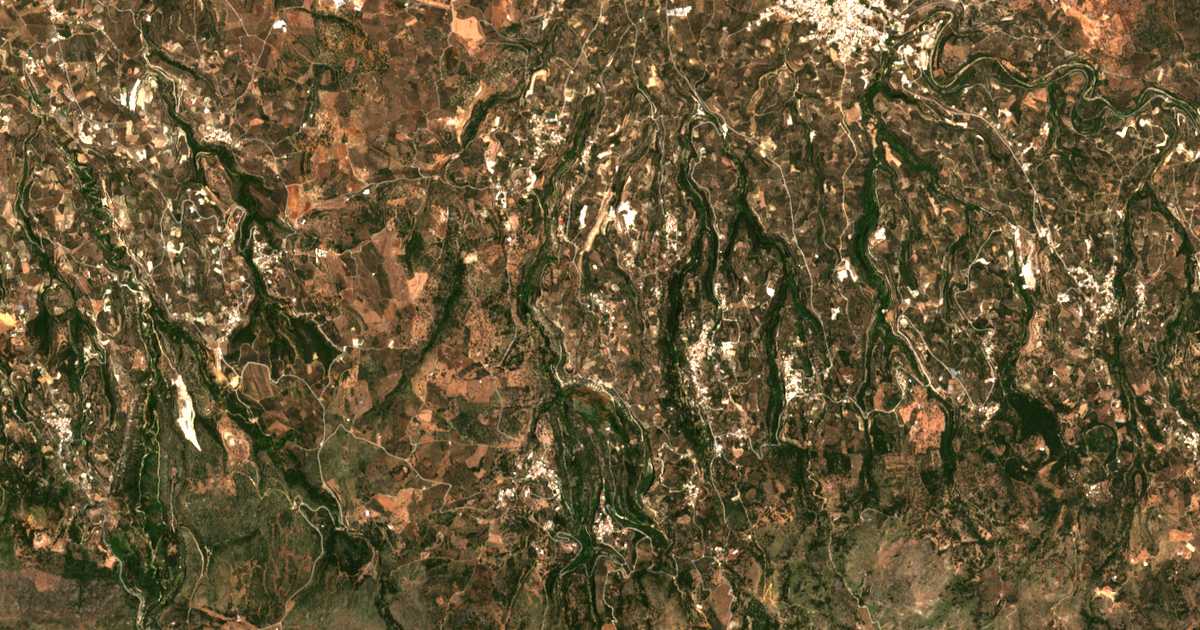 Mapa por satélite de Lagká