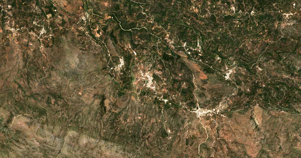 Mapa por satélite de Livádia