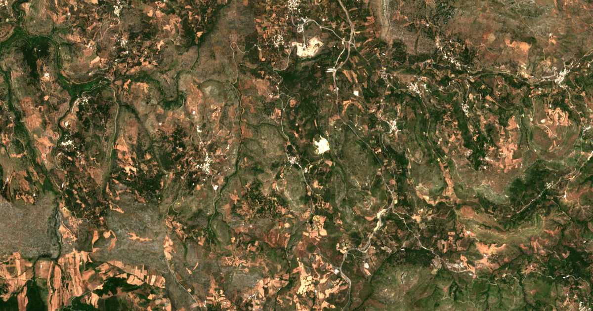 Mapa por satélite de Foteinós