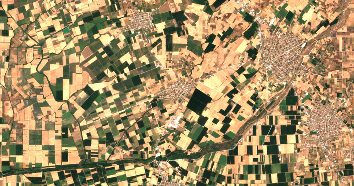Mapa por satélite de Fteliá