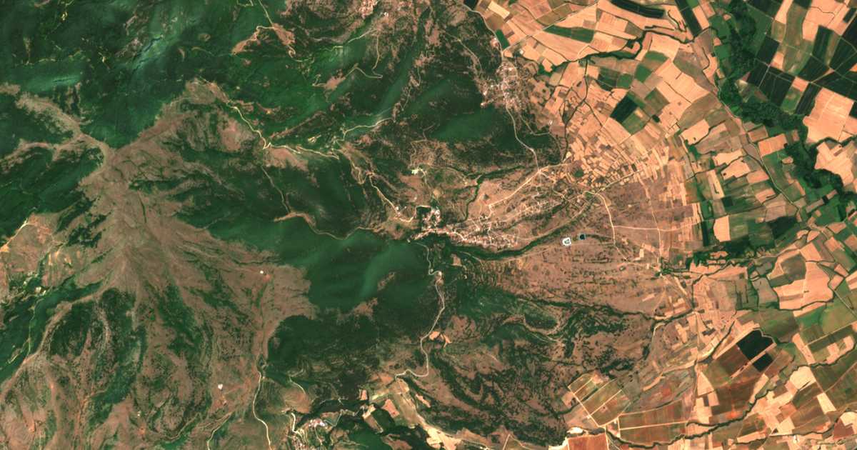 Mapa por satélite de Kallithéa