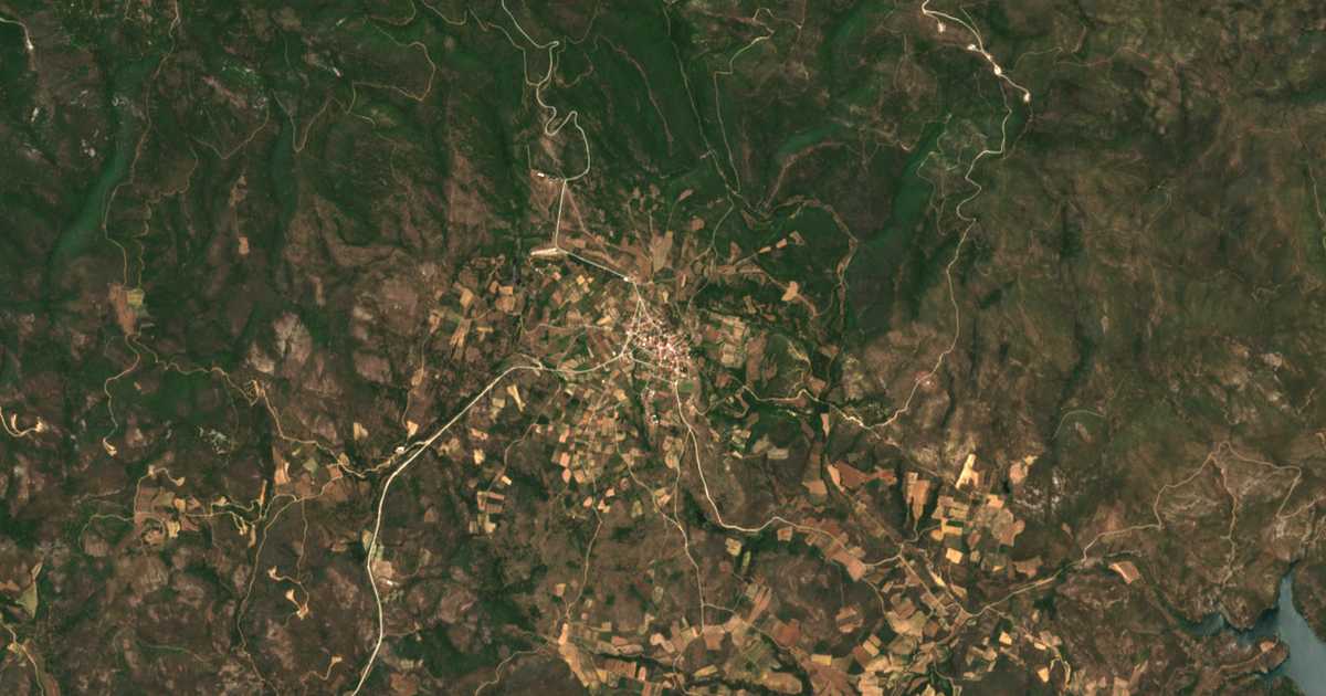 Mapa por satélite de Aisými
