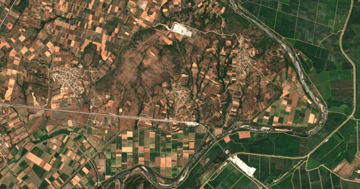 Mapa por satélite de Kípoi