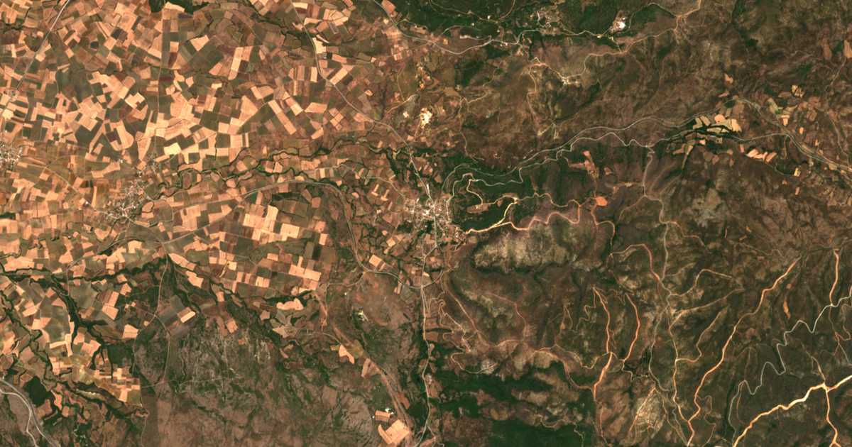 Mapa por satélite de Sykorráchi