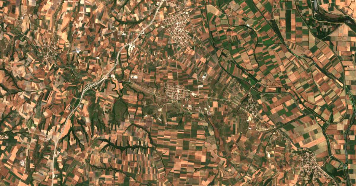 Mapa por satélite de Asiménion