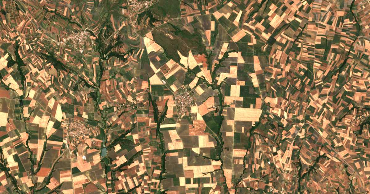 Mapa por satélite de Chionádes