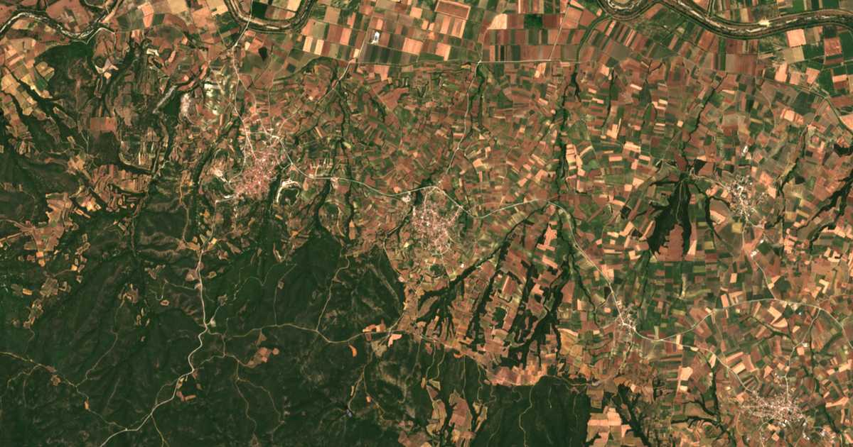 Mapa por satélite de Palioúrion
