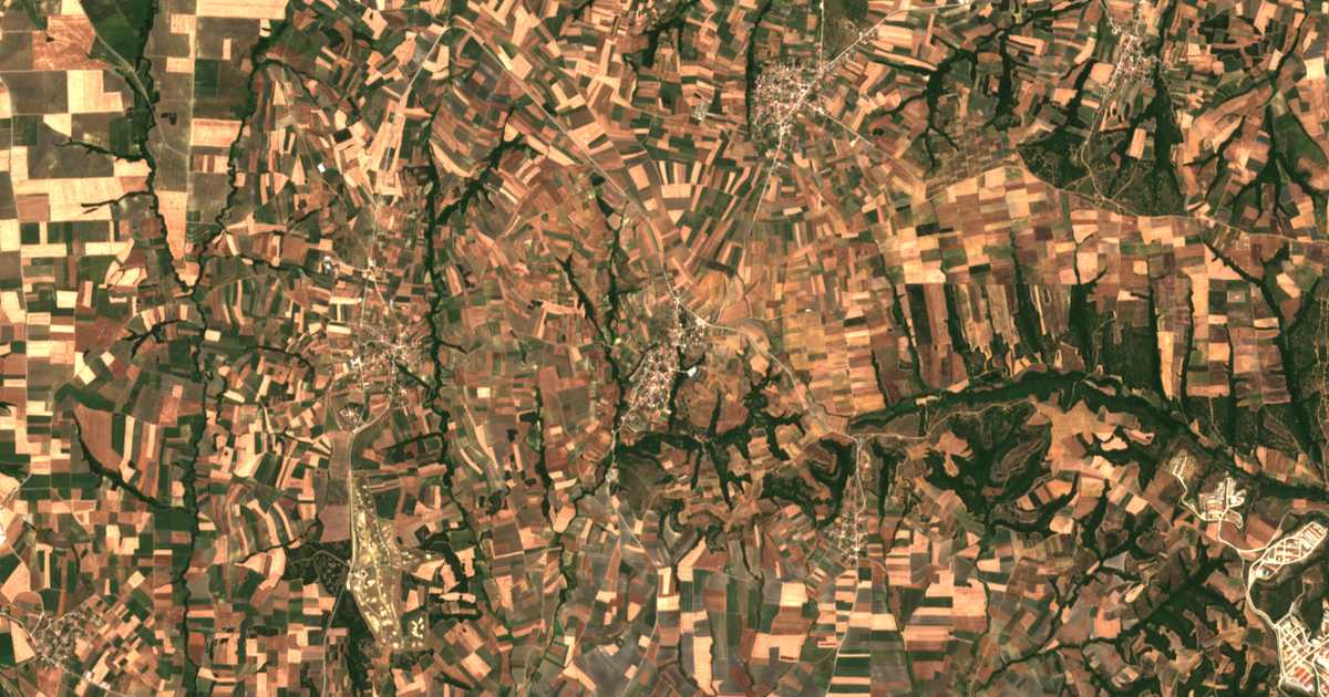 Mapa por satélite de Poimenikón